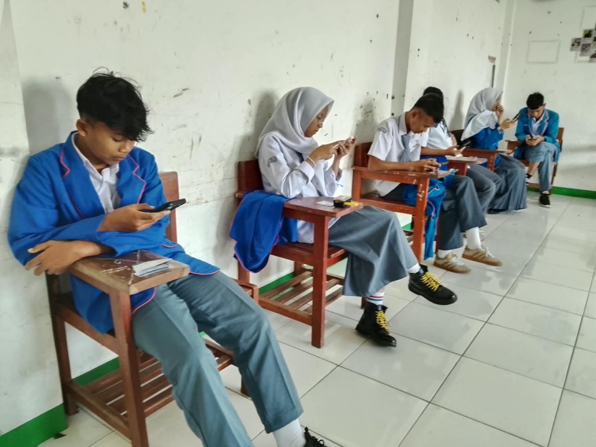 Asesmen Tengah Semester Ganjil 2026 Berlangsung Berbasis Cbt, Peserta Menggunakan Perangkat Handphone